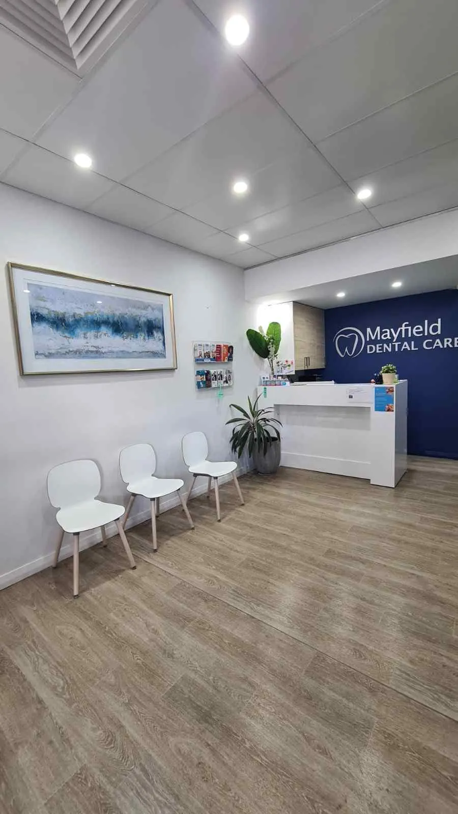 Calm, modern MS Dental treatment room