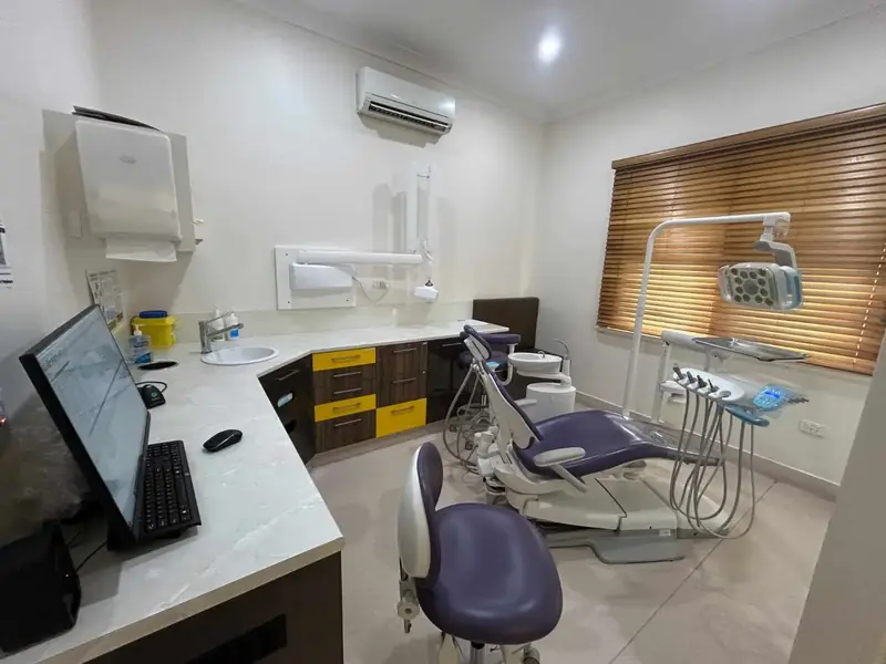A treatment room at MS Dental Cardiff